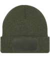 BB440 B440 Beechfield Thinsulate™ Patch Beanie Olive Green colour image